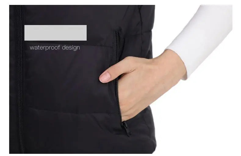 USB Heated Jacket with 9 Zones – Unisex Graphene Heating Vest
